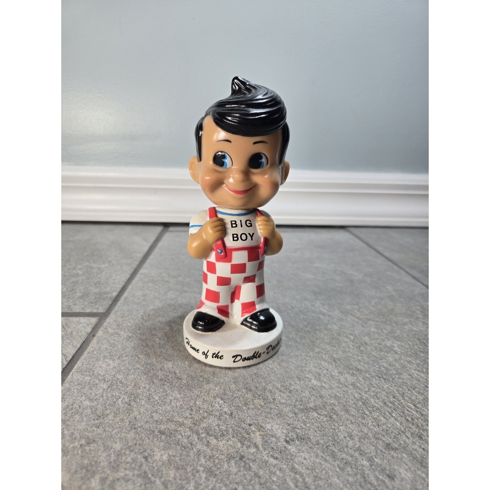 Vintage Big Boy Bobblehead 1998 EBR Inc Funko 7" Tall Home of the Double-Decker